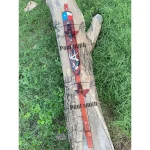 Handmade Leather Rifle Sling with Texas Flag, Deer & Eagle Design – Custom Hunting Gun Strap - Image 2